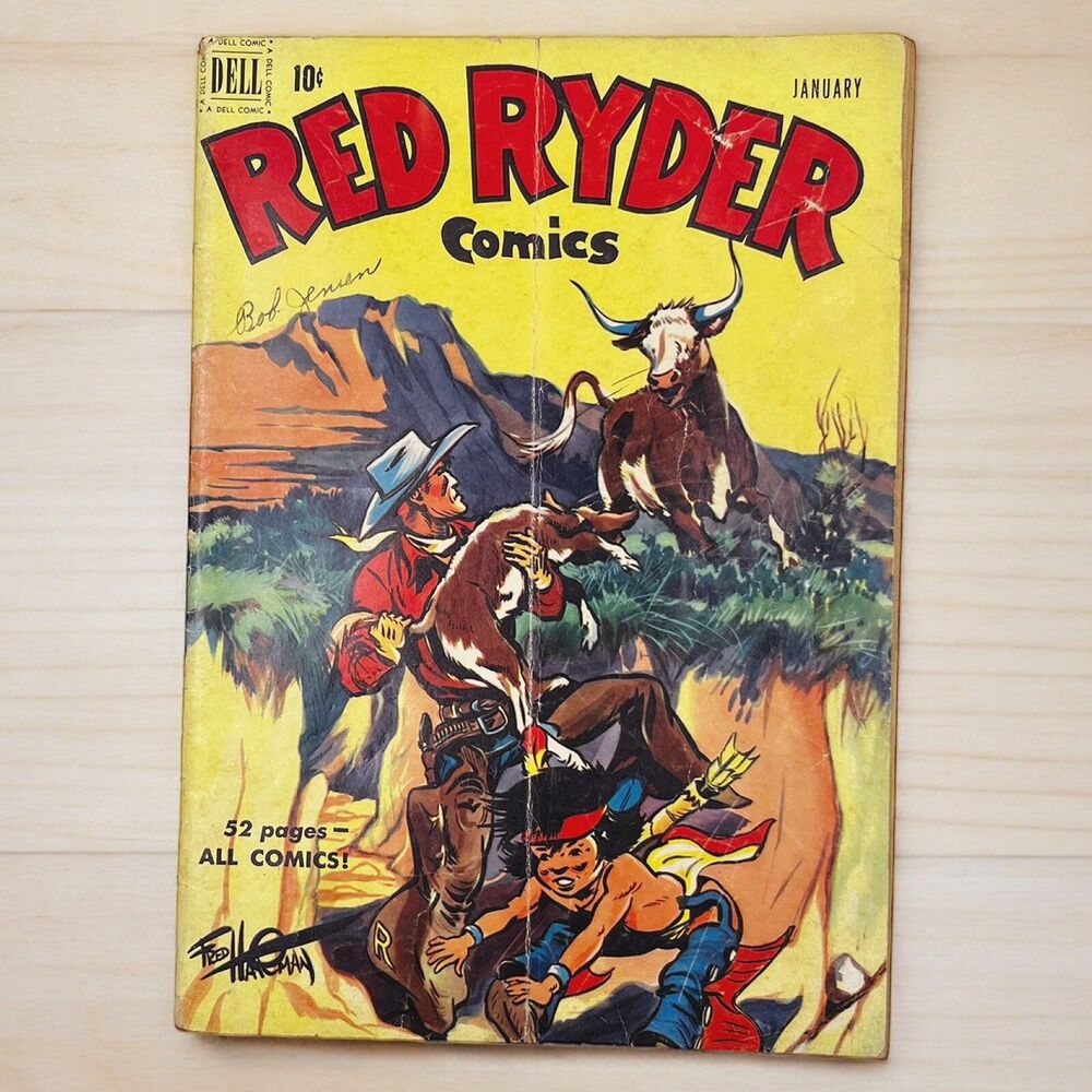 Red Ryder #90 1951 Dell G/VTG Retro Collectors Comic Book
